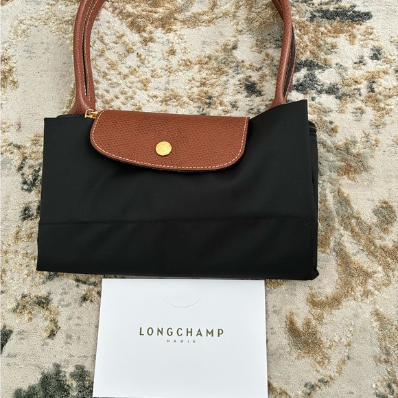 Longchamp Tote in Black and Brown - Picture 5 of 6